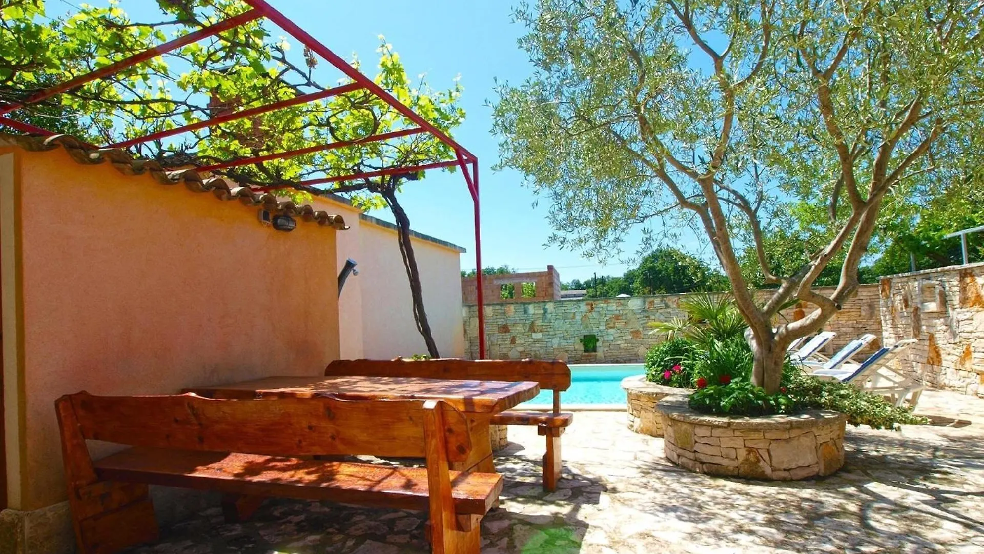 Ferienhaus Mit Privatpool Fuer 9 Personen Ca 150 Qm In Peroj, Istrien Istrische Riviera Mednjan Дом отдыха